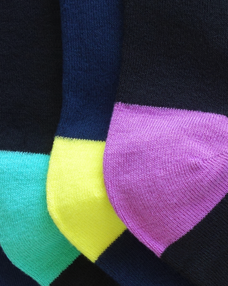 Tricolor Socks 3 Pack
